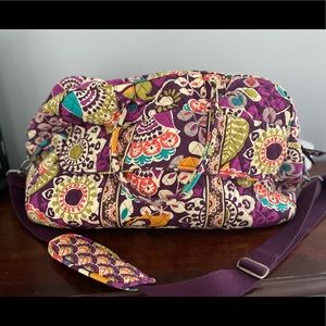 Vera Bradley Floral Luggage Bag